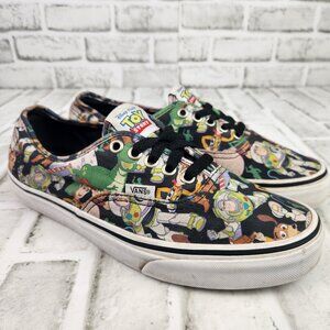 Vans x Disney Pixar Toy Story Men's 8 Women's 9.5 Woody Buzz Lightyear Rex Hamm